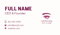Eyelashes Brows Beauty Business Card Image Preview