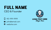 Ocean Sea Octopus  Business Card Design