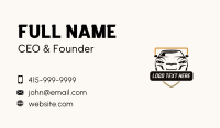 Car Drive Transportation Business Card Design