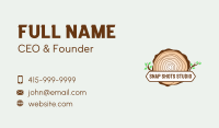 Tree Lumber Trunk Business Card Image Preview