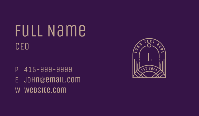 Classic Fashion Boutique Business Card Image Preview