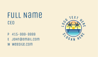 Seaside Beach Sun Business Card Image Preview