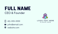 Baby Owl Toy Business Card Preview