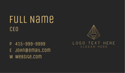 Pyramid Tech Developer Business Card Image Preview