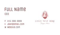 Beautiful Woman Fashion Business Card Image Preview