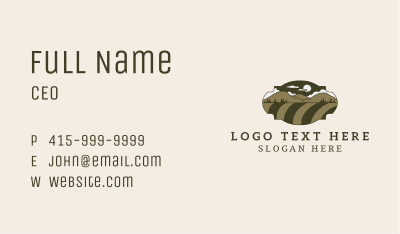 Outdoor Hills Farm Business Card Image Preview