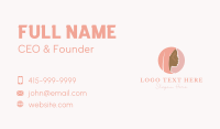 Woman Makeup Beauty Business Card Design