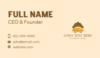 Golden Bread Shell  Business Card Preview