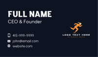 Lightning Bolt Lady Business Card Image Preview