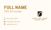 Welding Industrial Shield Business Card Image Preview