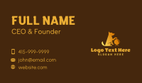 Pet Dog Ball Play Business Card Image Preview