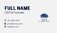 Pickup Truck Splash Auto Detailing Business Card Image Preview