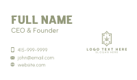 Luxury Marijuana Leaf Business Card Image Preview