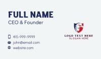 Eagle Head Veteran Business Card Design