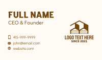 House Storage Facility  Business Card Image Preview