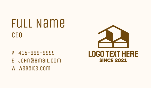 House Storage Facility  Business Card Design Image Preview