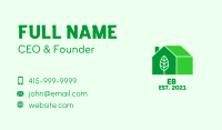 Green House Establishment  Business Card Image Preview