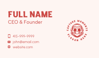 Skate Skull Tattoo Business Card Image Preview