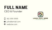 Jamaican Camera Photographer Business Card Design