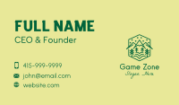 Green Outdoor Nature  Business Card Image Preview