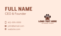 Pet Dog Paw Business Card Image Preview