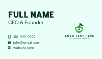 Golf Course Flag Shield Business Card Preview