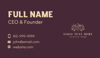 Fine Dining Luxury Restaurant Business Card Design