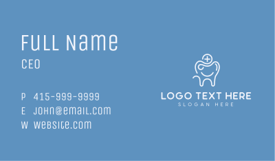Oral Hygiene Dentistry Business Card Image Preview