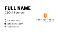 Bolt Screw Hardware Business Card Image Preview