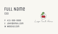 Cherry Fruit Farm Business Card Image Preview