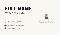 Cherry Fruit Farm Business Card Image Preview