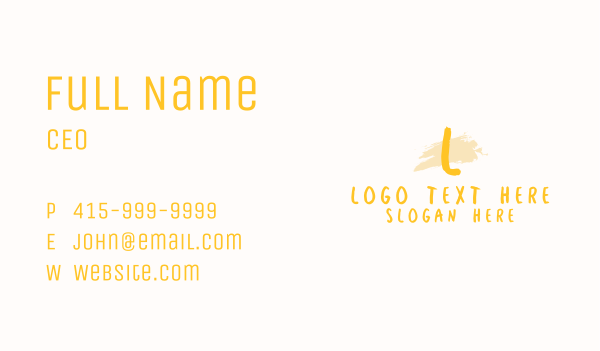 Sketch Text Letter Business Card Design Image Preview