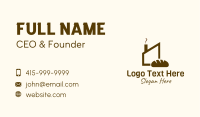 Brown Bread Factory Business Card Design