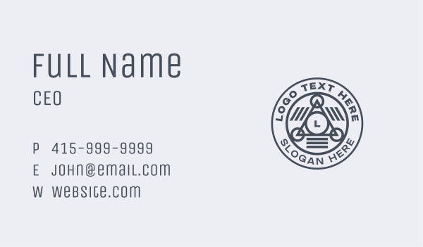 Generic Agency Professional Business Card Design Image Preview