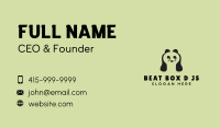 Clever Quote Panda Business Card Image Preview