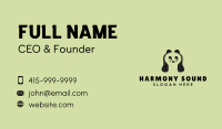 Clever Quote Panda Business Card Image Preview