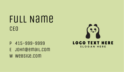 Clever Quote Panda Business Card Image Preview