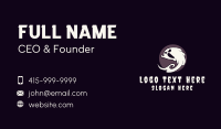 Ghost Halloween Graffiti  Business Card Preview