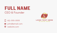 Modern Logistics Business Business Card Design