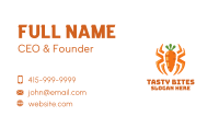 Carrot Spider Business Card Image Preview