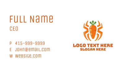 Carrot Spider Business Card