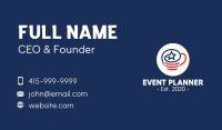 American Coffee Cup Business Card Image Preview
