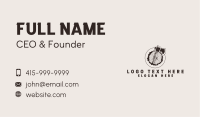 Wood Trunk Axe Business Card Image Preview