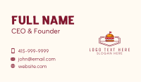 Hamburger Flag Diner Business Card Image Preview
