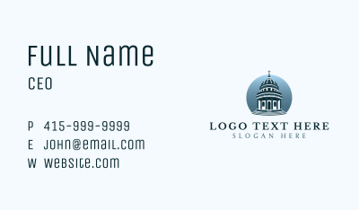 Renaissance Church Monastery Business Card Image Preview