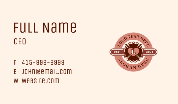 Embroidery Sew Needle  Business Card Design Image Preview