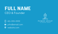 Therapeutic Yoga Spa Business Card Image Preview