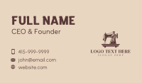 Sewing Craft Tailor Business Card Preview
