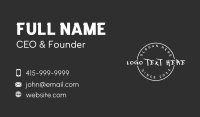 Urban Streetwear Fashion Business Card Image Preview