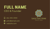 Detailed Geometric Pattern  Business Card Image Preview